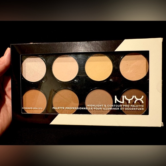New! Sealed NYX Highlight & Contour Pro Palette 8 Colors Matte Finish Unopened - Picture 1 of 6